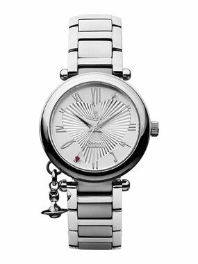 Vivienne Westwood Women's Orb Quartz Watch – silver Brand new with box